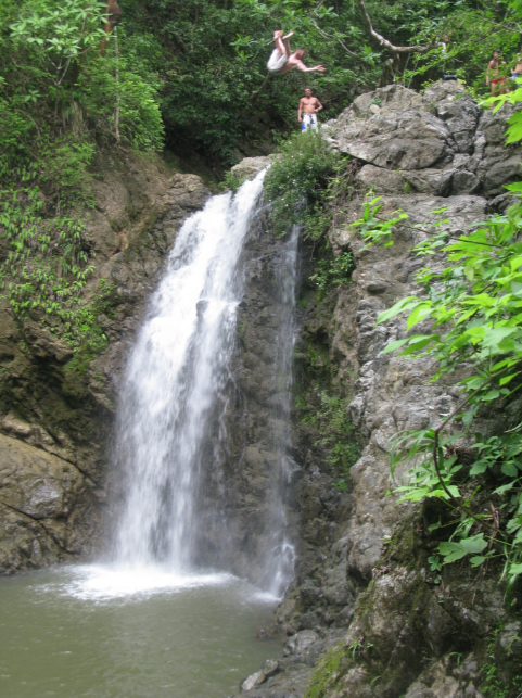 drew waterfall backflip